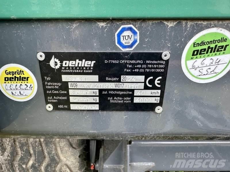 Oehler ZDK 80 Remolques volquete