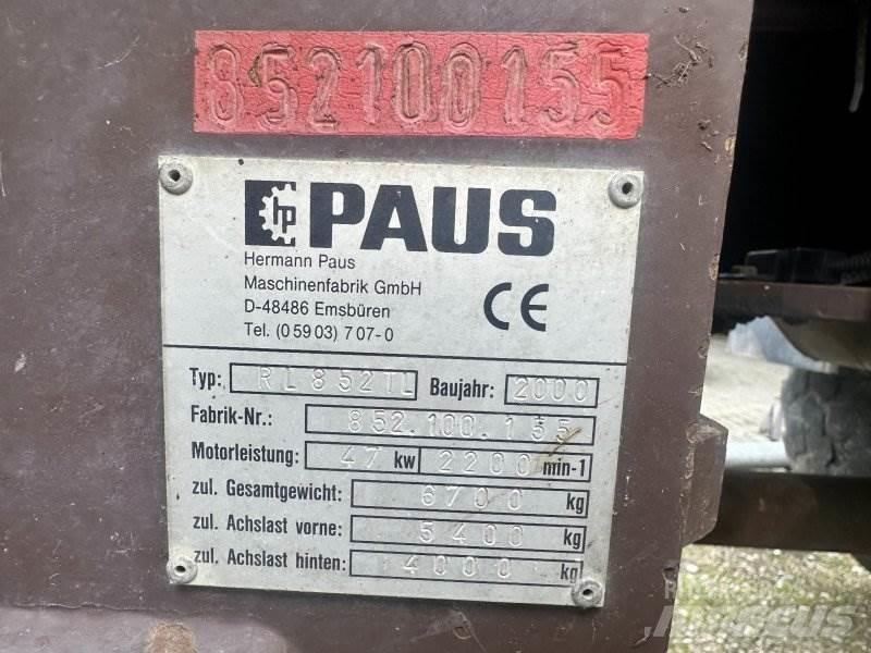 Paus RL 852 TL Carretillas telescópicas