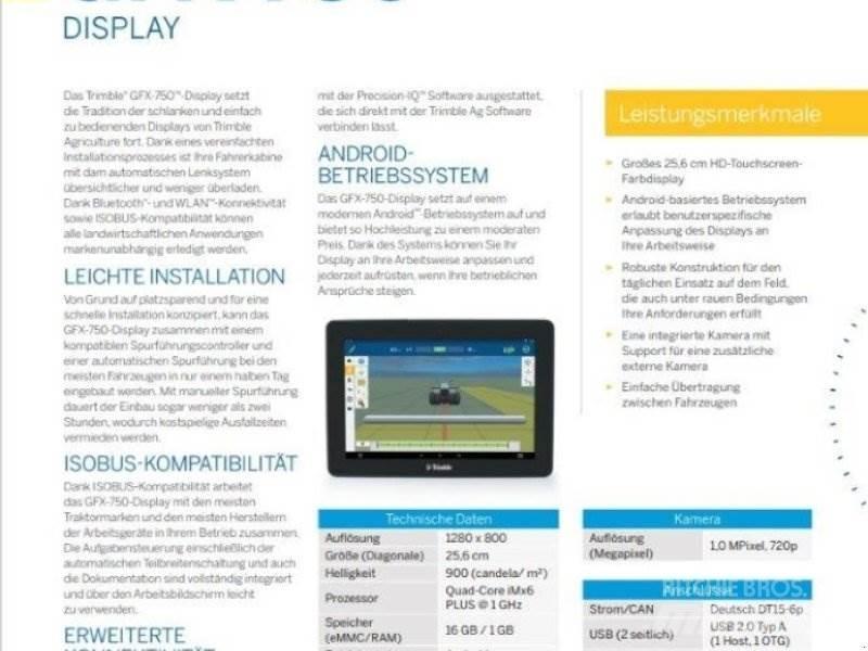 Trimble GFX 750 Agricultura - Otros
