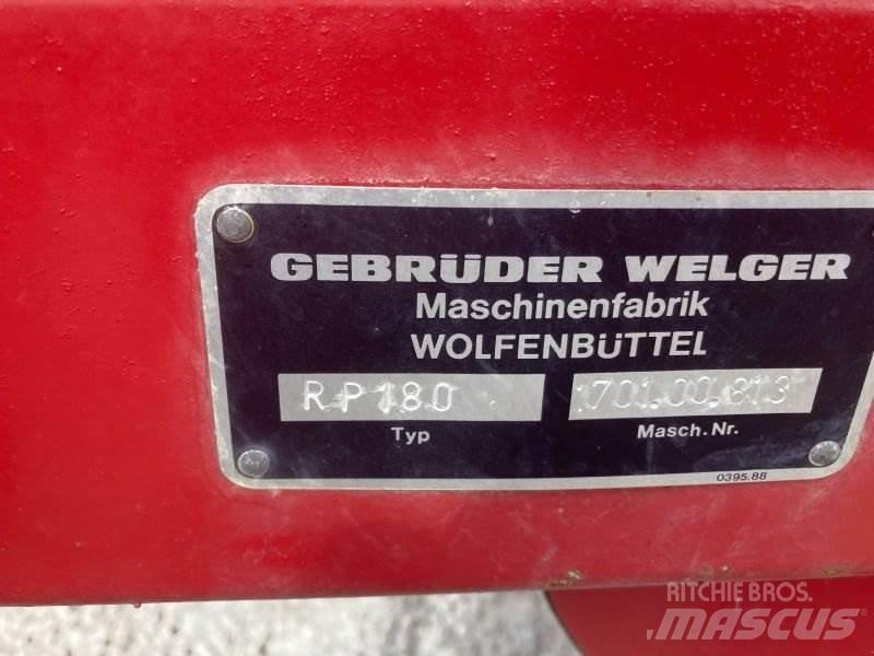 Welger RP 180 Rotoempacadoras