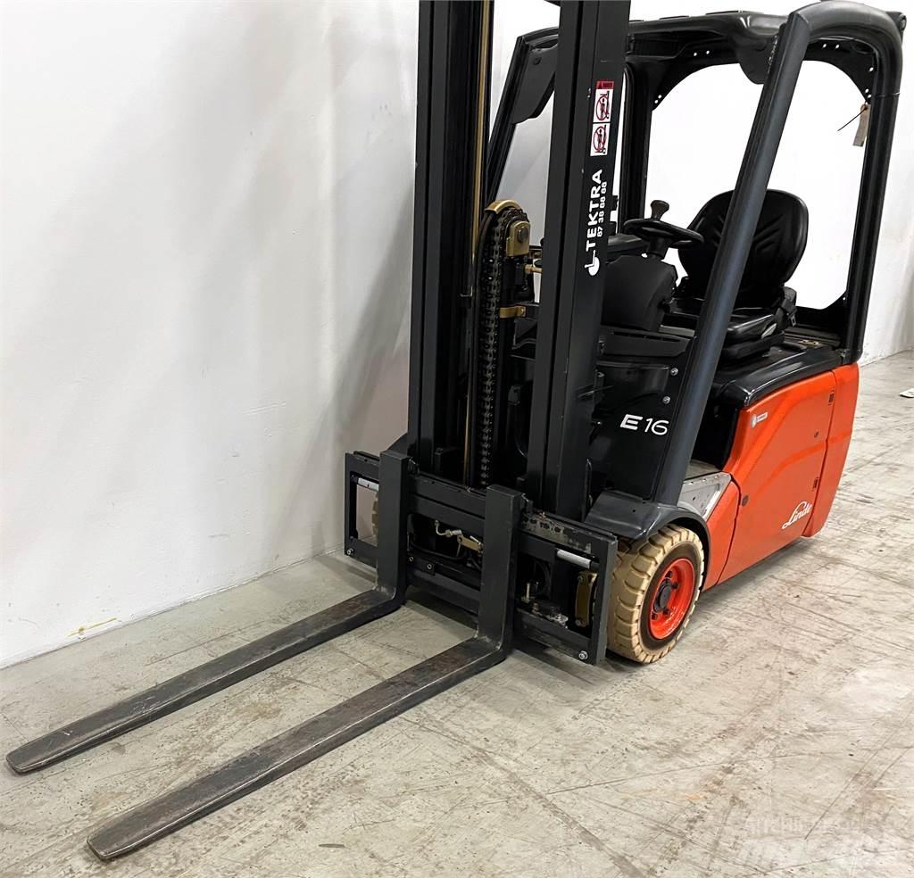 Linde E 16 C-01 Carretillas de horquilla eléctrica