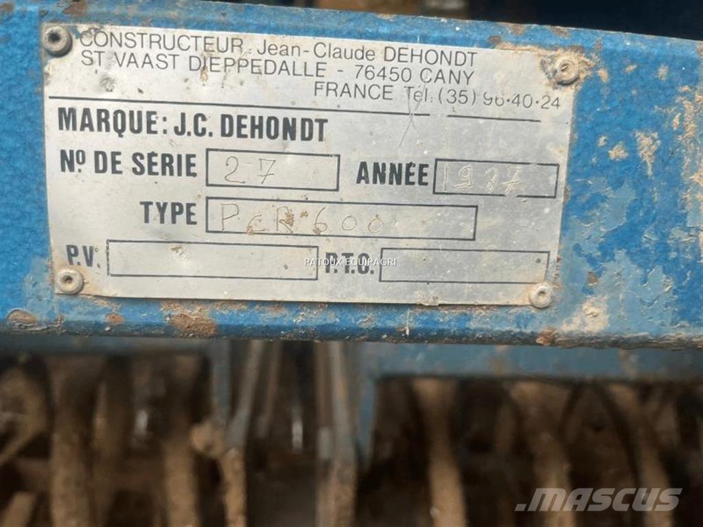  Dehondt PCR600 Cultivadores