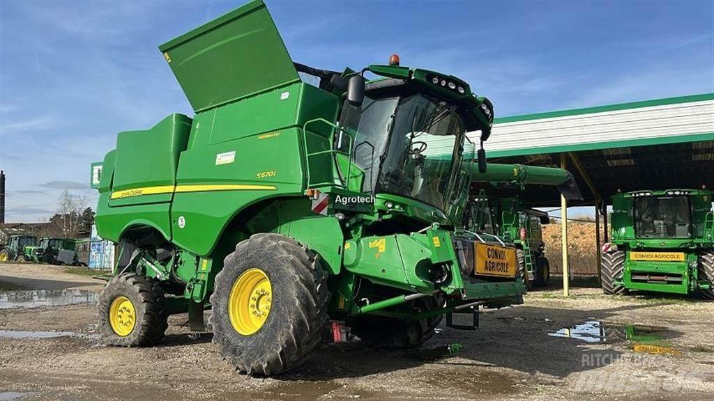 John Deere S670 Cosechadoras combinadas