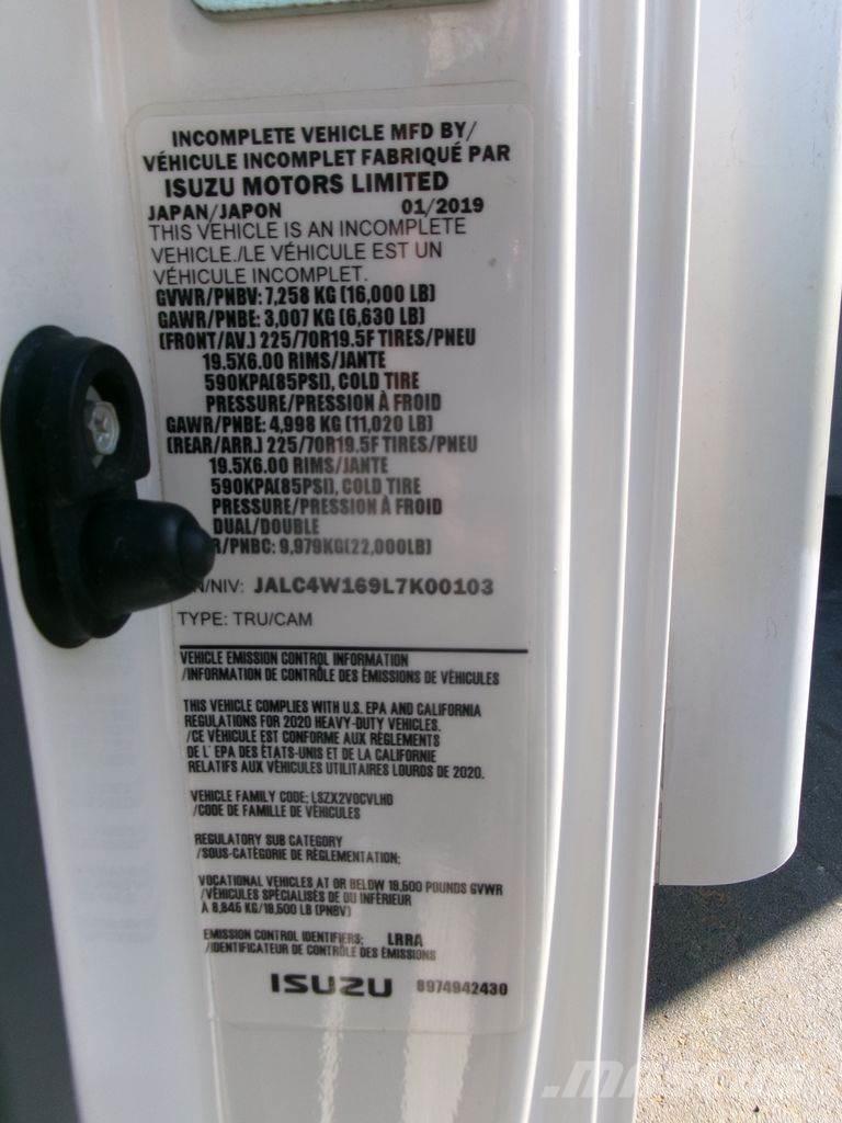 Isuzu NPRHD Camiones plataforma