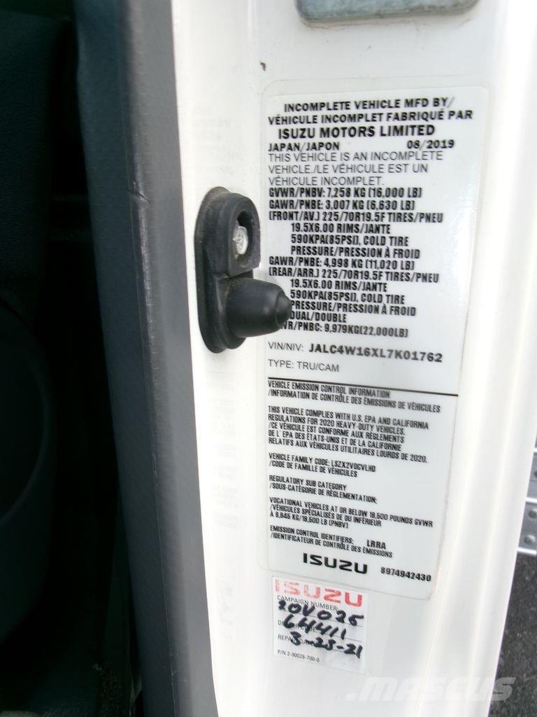 Isuzu NPRHD Camiones caja cerrada