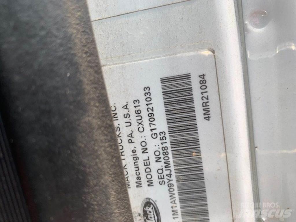 Mack CXU613 Cabezas tractoras