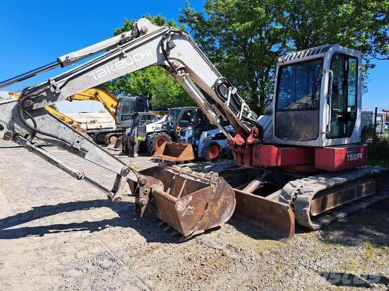 Takeuchi TB80FR Mini excavadoras < 7t