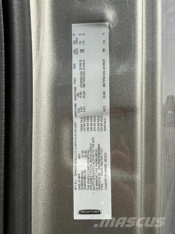 Freightliner CASCADIA 126 Cabezas tractoras