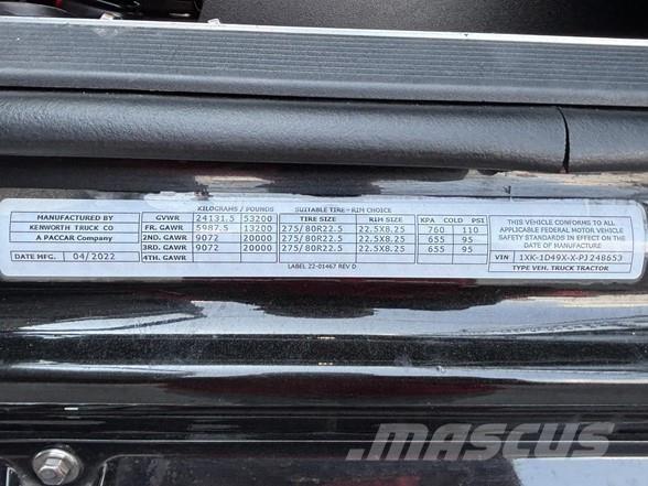 Kenworth W990 Cabezas tractoras