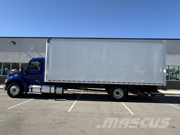 Peterbilt 537 Camiones caja cerrada