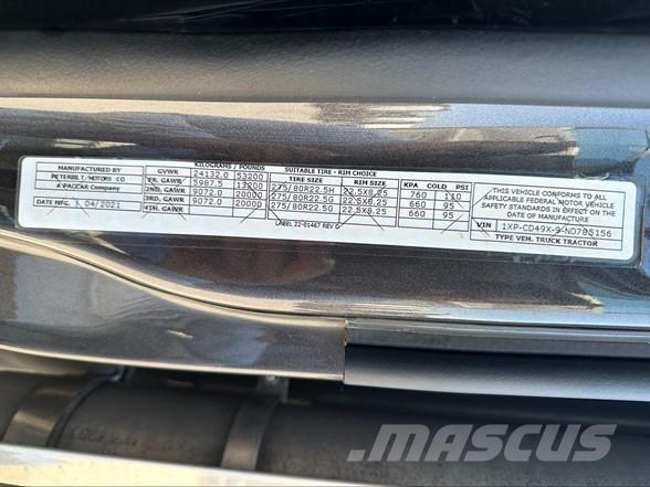 Peterbilt 567 Cabezas tractoras
