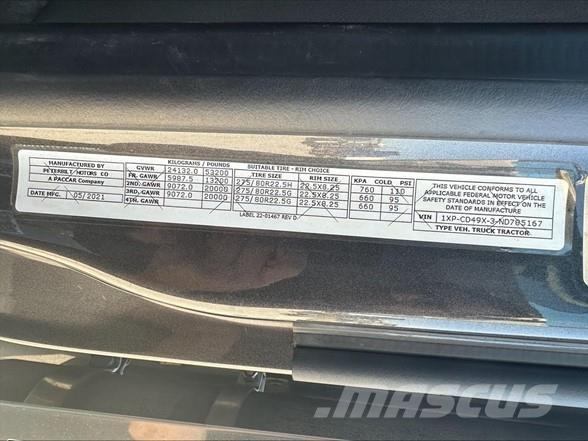 Peterbilt 567 Cabezas tractoras
