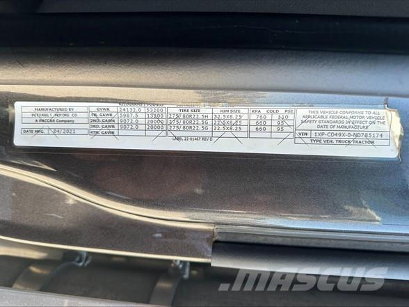Peterbilt 567 Cabezas tractoras