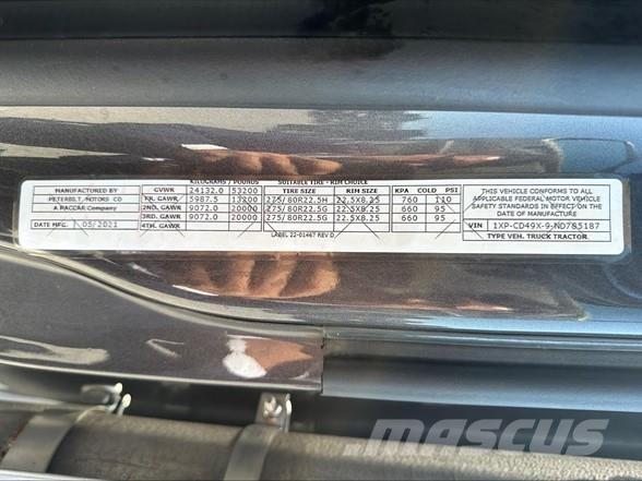 Peterbilt 567 Cabezas tractoras