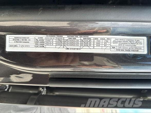 Peterbilt 567 Cabezas tractoras