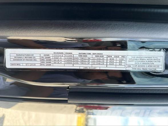 Peterbilt 579 Cabezas tractoras