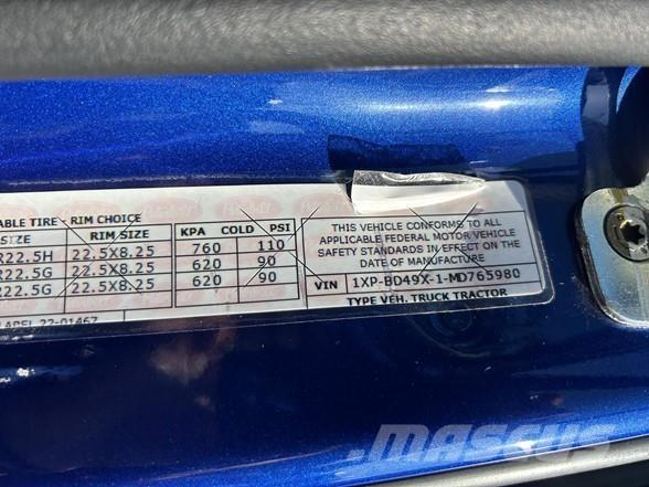 Peterbilt 579 Cabezas tractoras