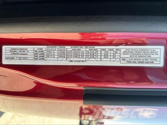 Peterbilt 579 Cabezas tractoras