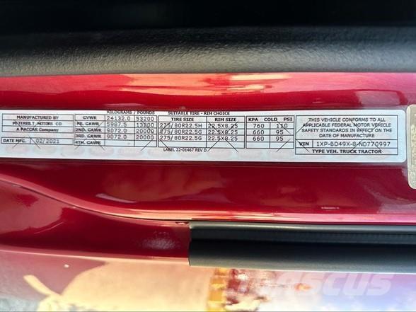 Peterbilt 579 Cabezas tractoras