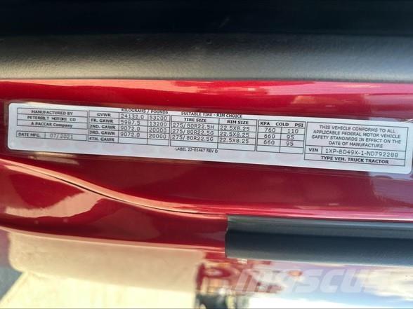 Peterbilt 579 Cabezas tractoras