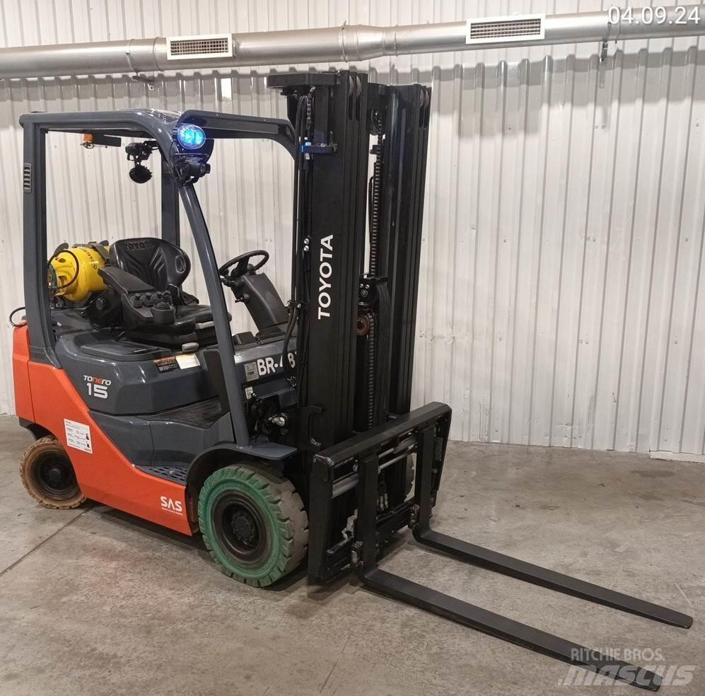 Toyota 02-8FGF15 Carretillas LPG