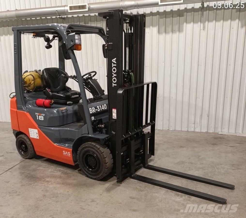 Toyota 02-8FGF18 Carretillas LPG