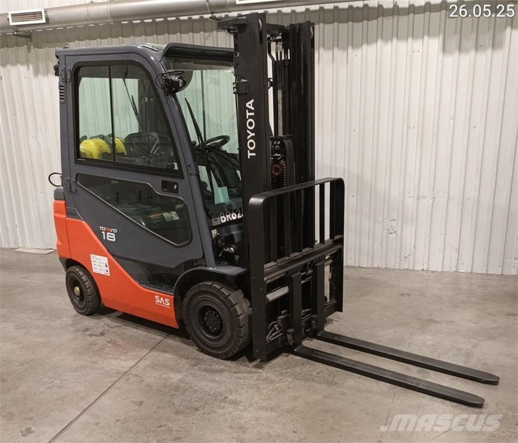 Toyota 02-8FGF18 Carretillas LPG