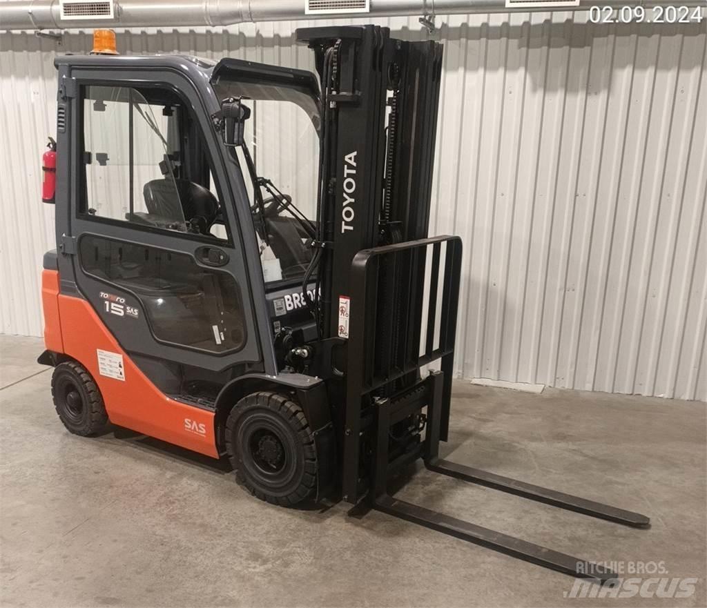 Toyota 42-8FDF15 Carretillas diesel