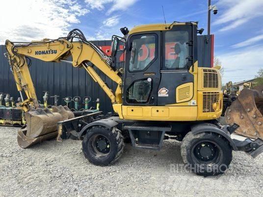 Komatsu PW98MR-10 Excavadoras de ruedas