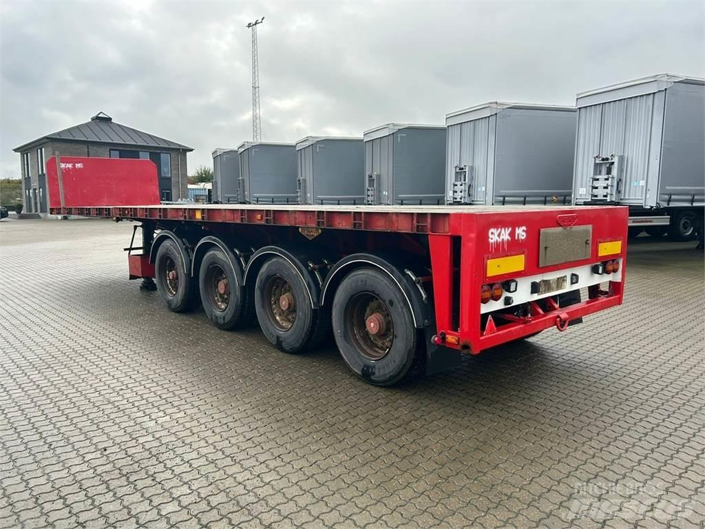 Broshuis M. udtræk Semirremolques de plataformas planas/laterales abatibles