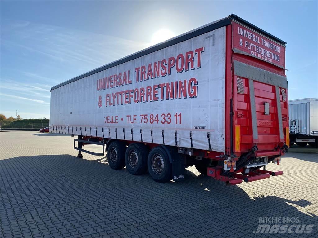 Kel-Berg M. lift Semirremolques con caja de lona
