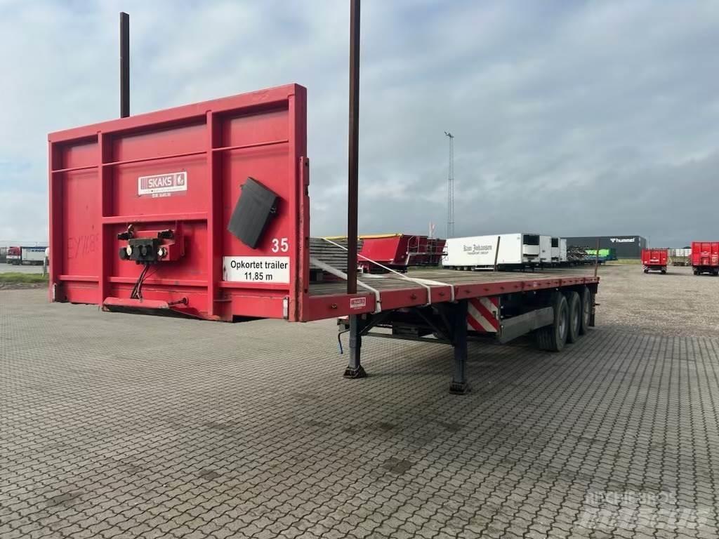 Pacton M. alusider Semirremolques de plataformas planas/laterales abatibles