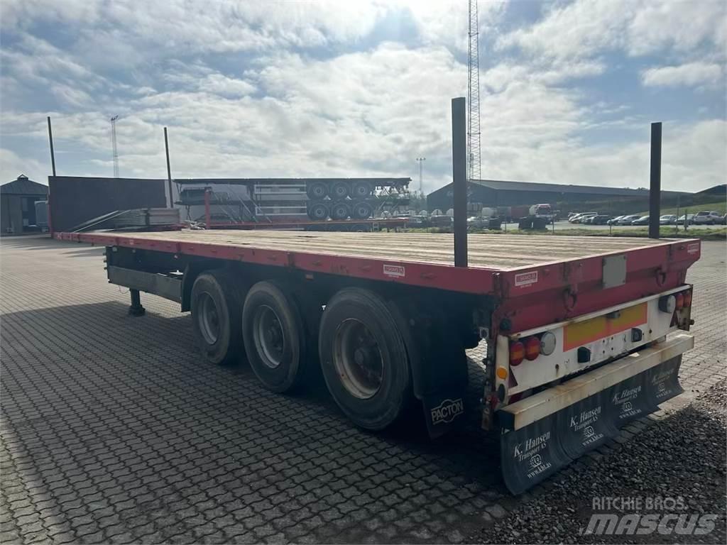 Pacton M. alusider Semirremolques de plataformas planas/laterales abatibles