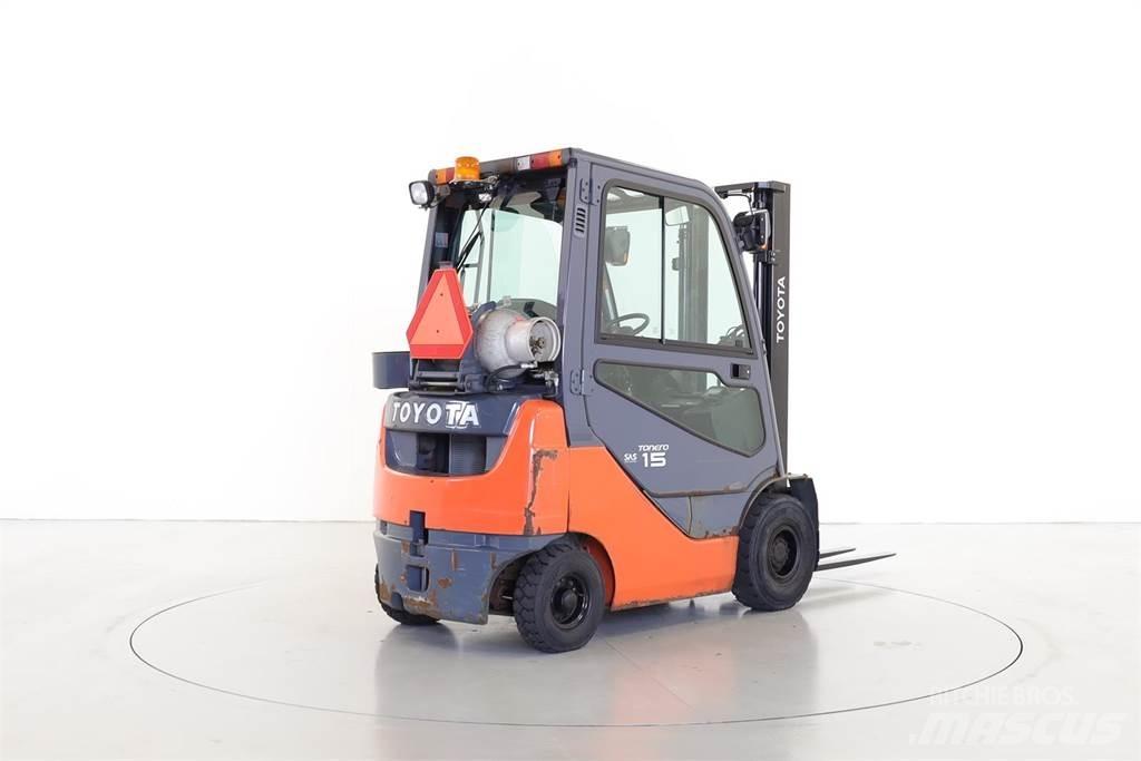 Toyota 02-8FGF15 Carretillas LPG