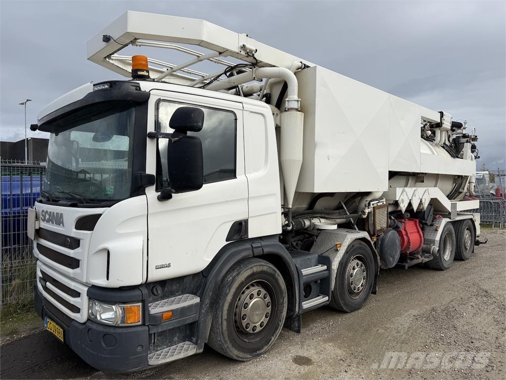 Scania P450 Euro6 Camiones aspiradores/combi