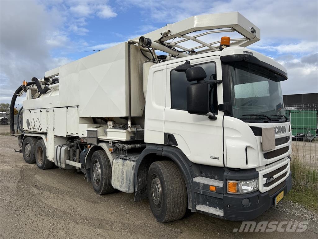 Scania P450 Euro6 Camiones aspiradores/combi