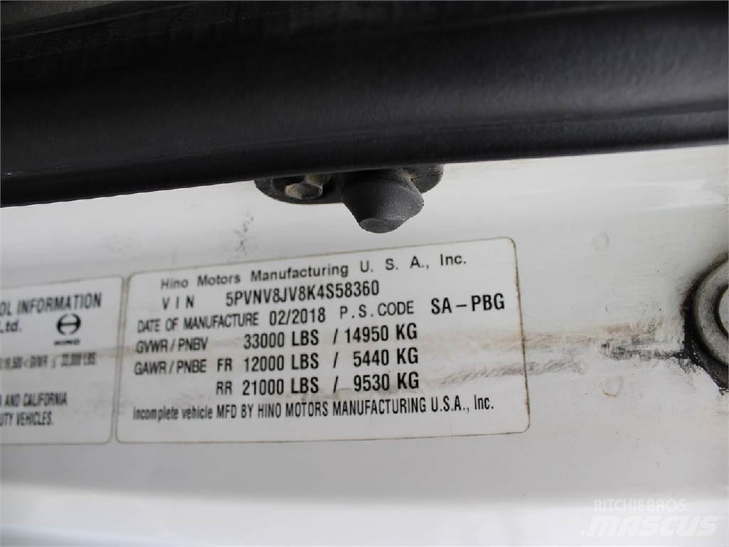 Hino 338 Camiones plataforma