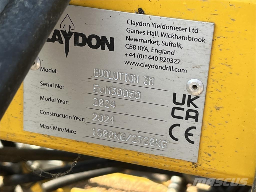 Claydon 3M EVO Agricultura - Otros