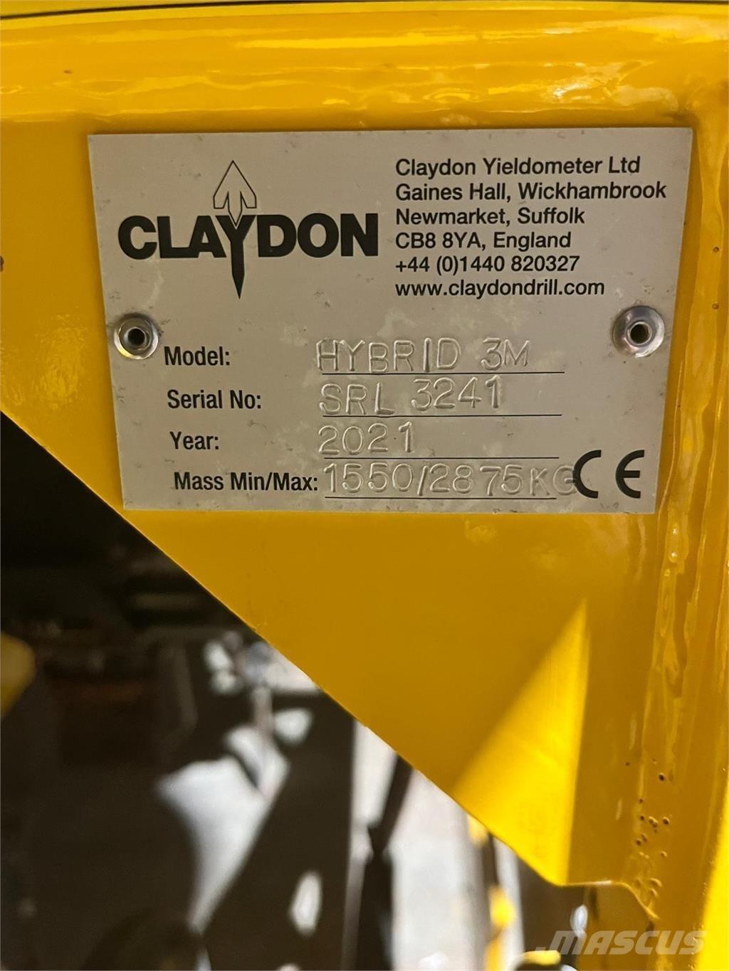 Claydon 3M HYBRID Agricultura - Otros