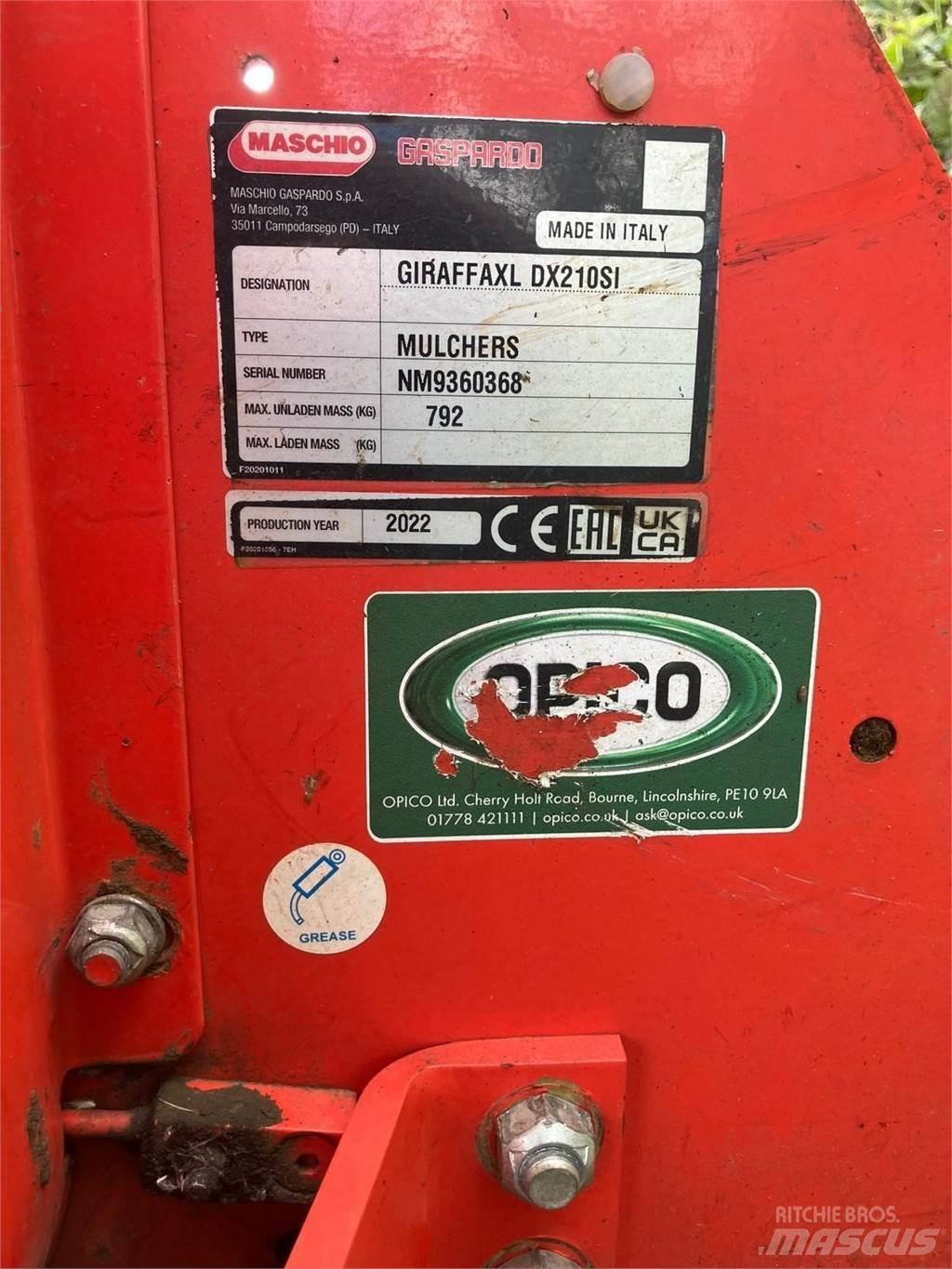 Maschio GIRAFFA XL Segadoras