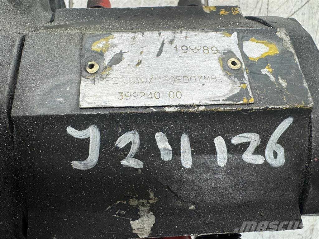  Gear pump Piezas y equipos para grúas