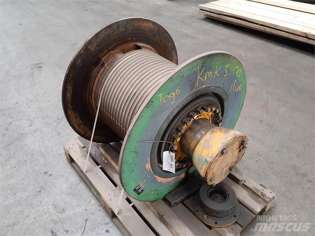 Krupp KMK 5100 winch Piezas y equipos para grúas