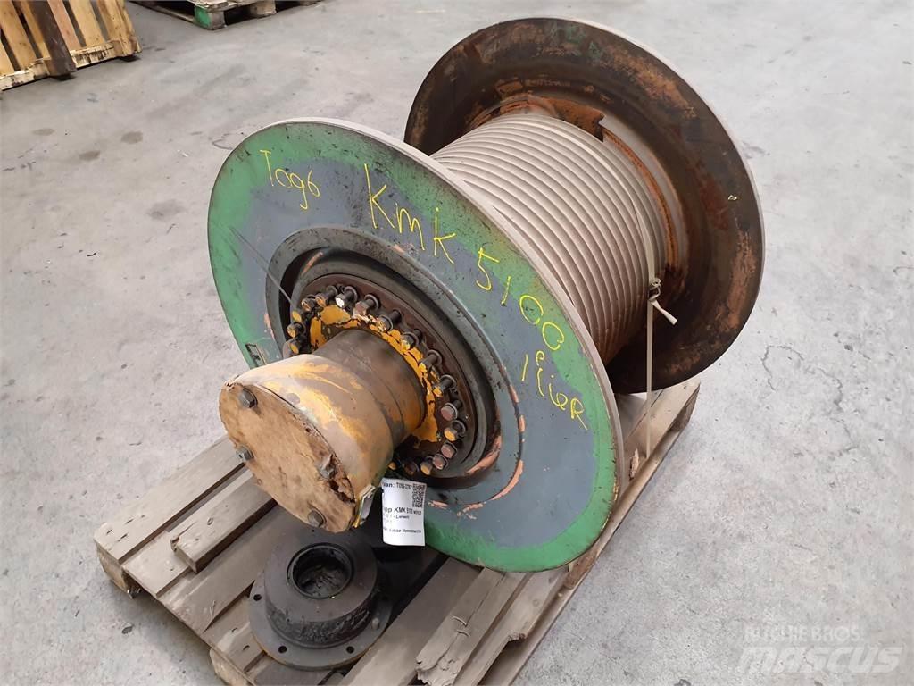 Krupp KMK 5100 winch Piezas y equipos para grúas