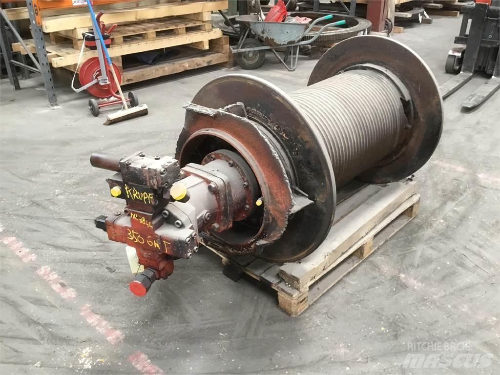 Krupp KMK 8350 winch Piezas y equipos para grúas
