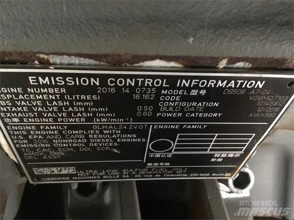 Liebherr D9508 A7-04 Motores