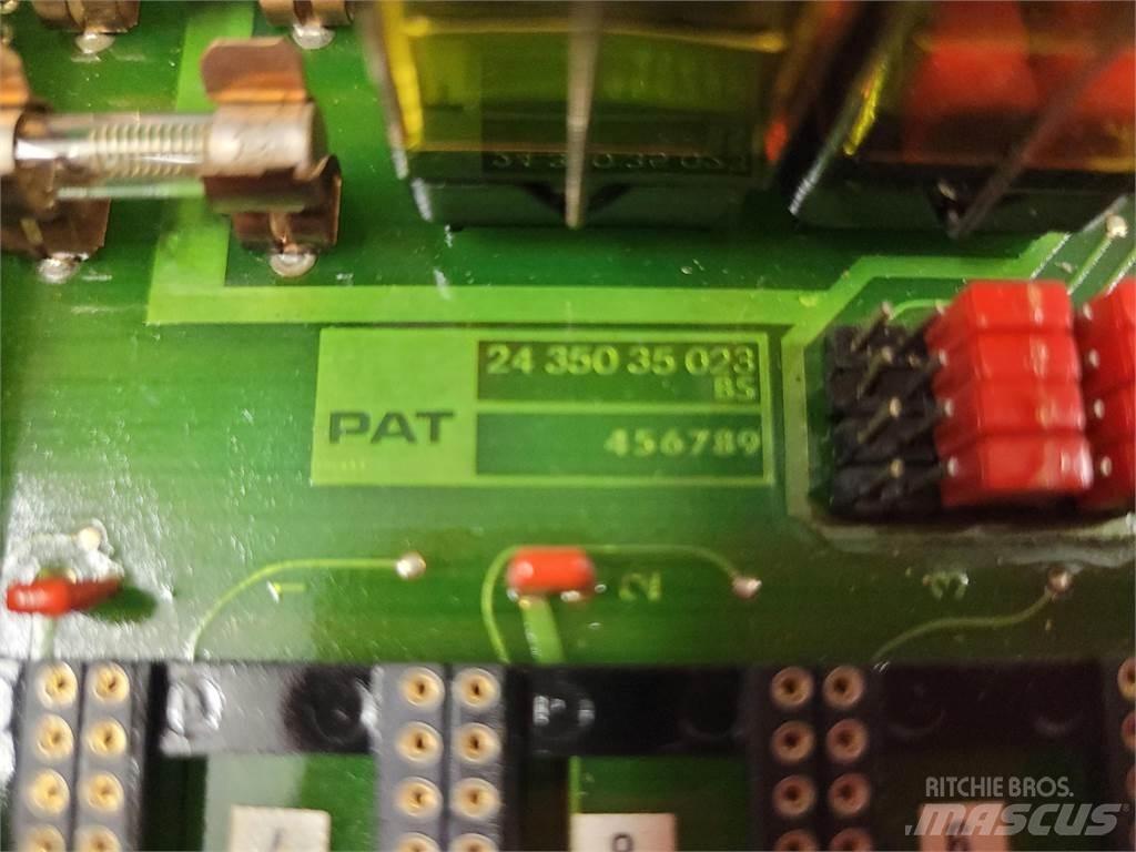  PAT motherboard 018 Piezas y equipos para grúas
