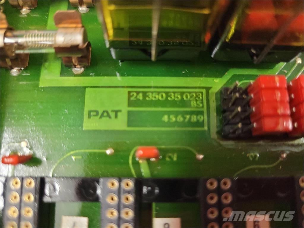  PAT motherboard 018 Piezas y equipos para grúas