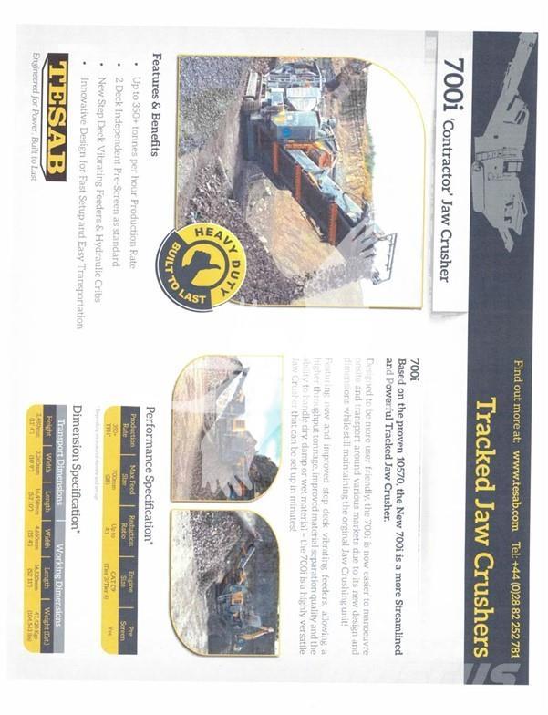 Tesab 700i Trituradoras