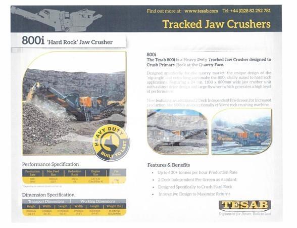 Tesab 800i Trituradoras