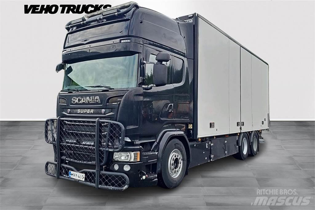 Scania R580 Camiones caja cerrada